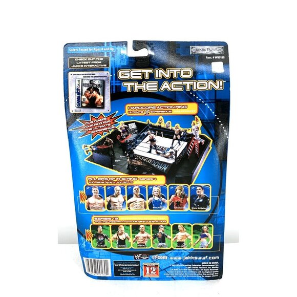 WWF Ring Gear Series 4 Stretcher and Crutches Jakks Pacific 2001 - Picture 2 of 7